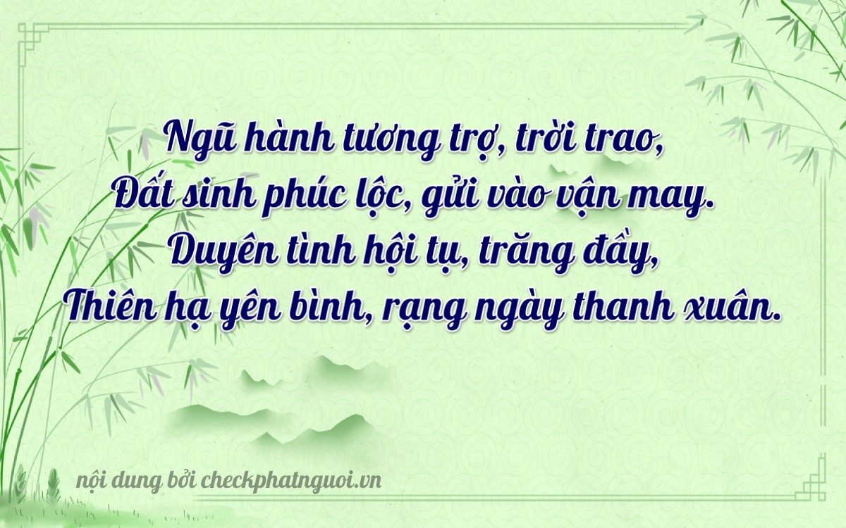 Bài thơ ý nghĩa cho <b>biển số 72C1-93295</b> tại website checkphatnguoi.vn