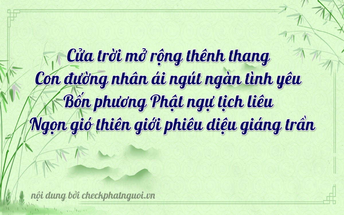 Bài thơ ý nghĩa cho <b>biển số 72C-26024</b> tại website checkphatnguoi.vn