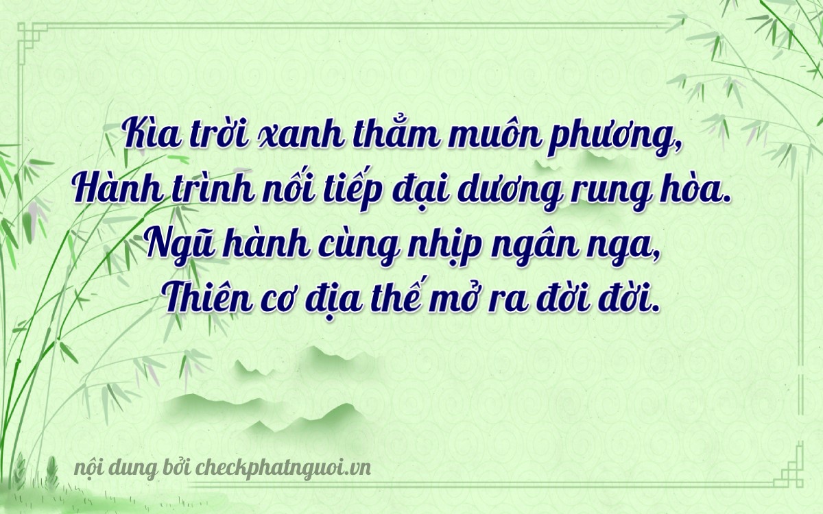 Bài thơ ý nghĩa cho <b>biển số 72D1-23331</b> tại website checkphatnguoi.vn