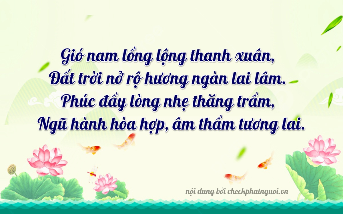 Bài thơ ý nghĩa cho <b>biển số 72D-46165</b> tại website checkphatnguoi.vn