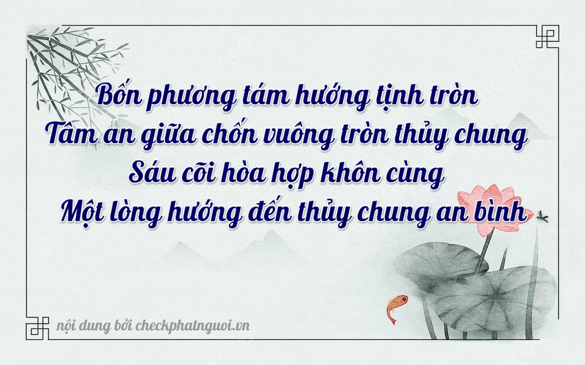 Bài thơ ý nghĩa cho <b>biển số 72E1-16801</b> tại website checkphatnguoi.vn