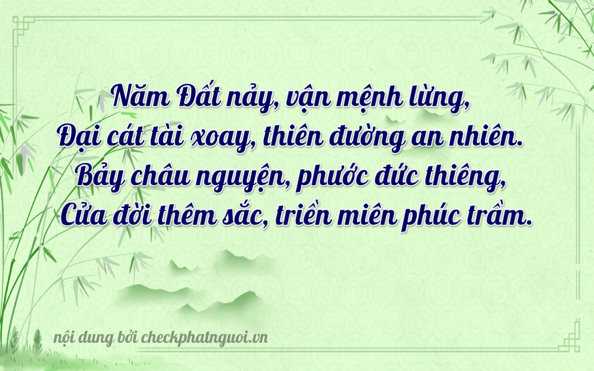 Bài thơ ý nghĩa cho <b>biển số 72F1-57252</b> tại website checkphatnguoi.vn