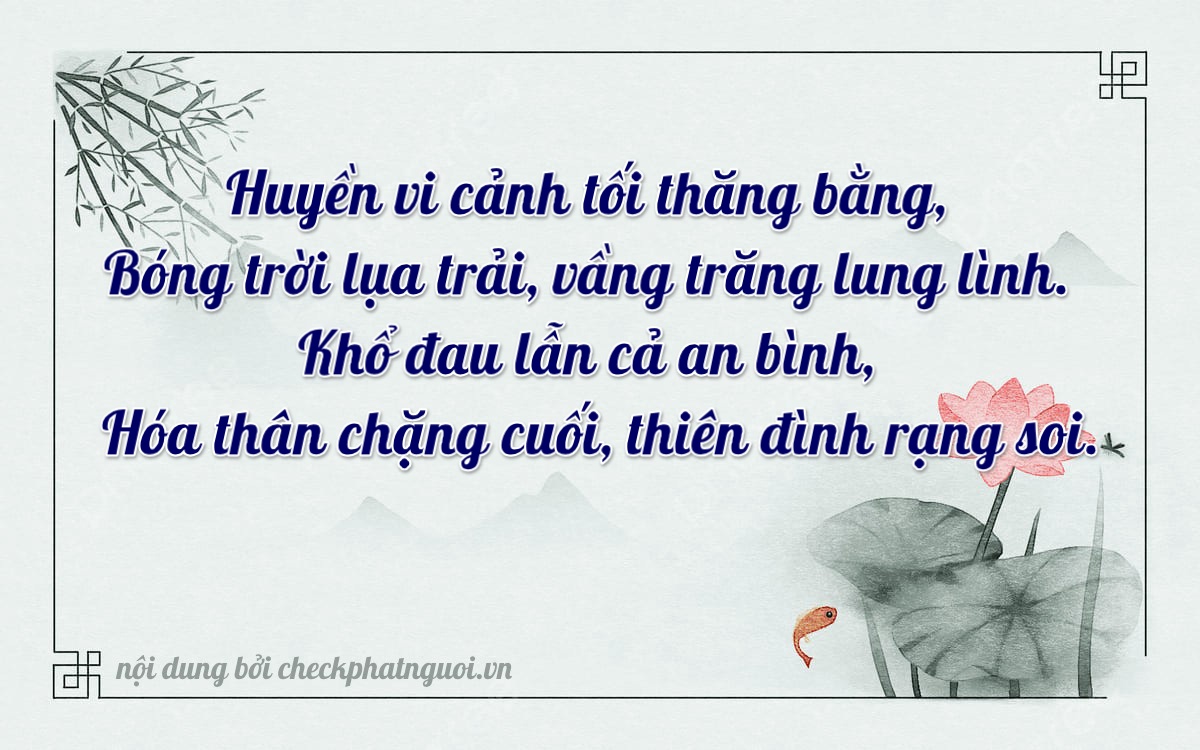 Bài thơ ý nghĩa cho <b>biển số 72F1-99431</b> tại website checkphatnguoi.vn
