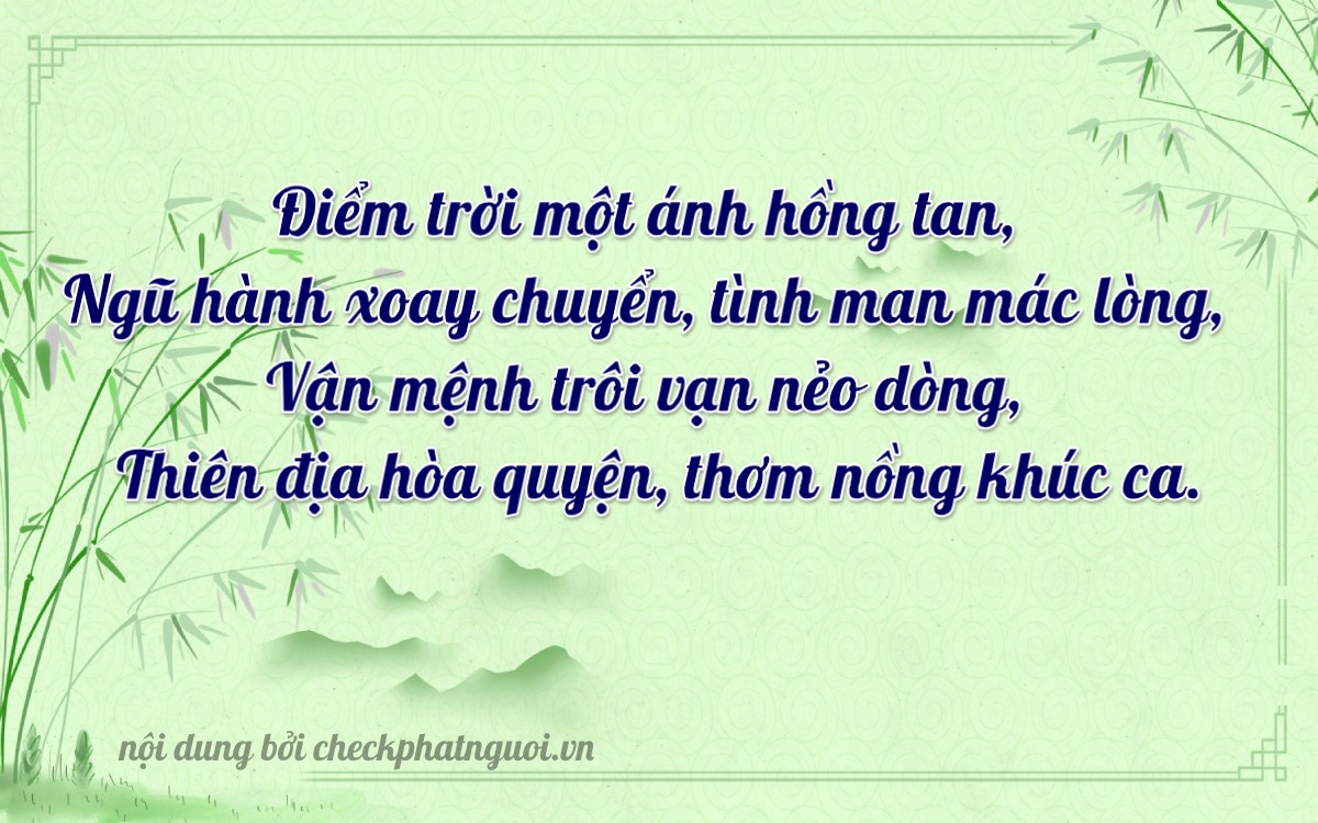 Bài thơ ý nghĩa cho <b>biển số 72K1-80988</b> tại website checkphatnguoi.vn