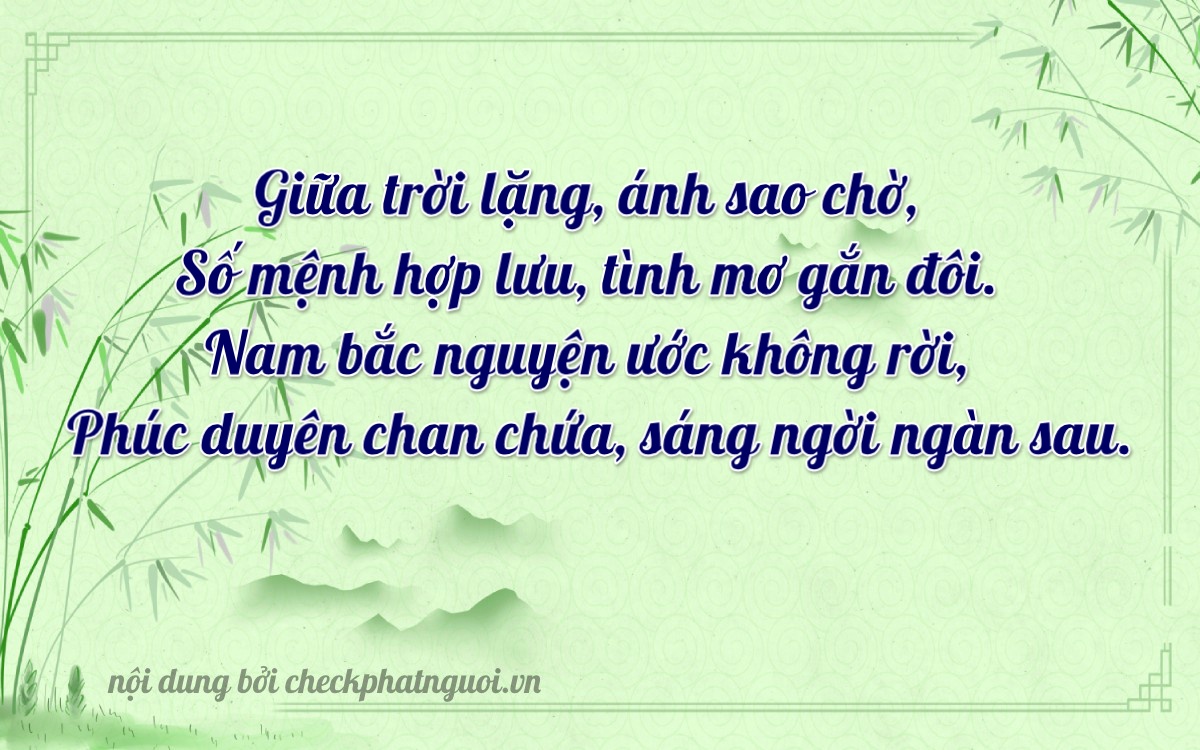 Bài thơ ý nghĩa cho <b>biển số 72N-26752</b> tại website checkphatnguoi.vn