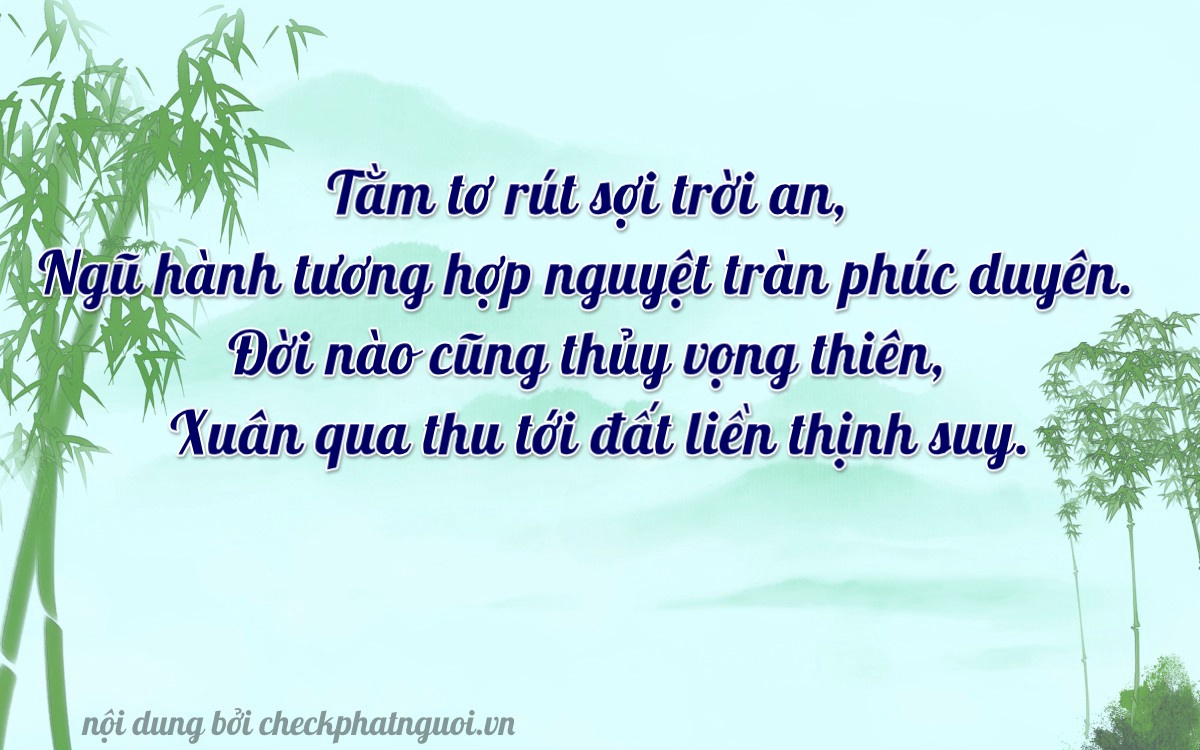 Bài thơ ý nghĩa cho <b>biển số 73181</b> tại website checkphatnguoi.vn
