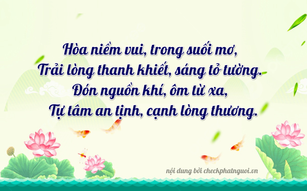 Bài thơ ý nghĩa cho <b>biển số 73A-18773</b> tại website checkphatnguoi.vn