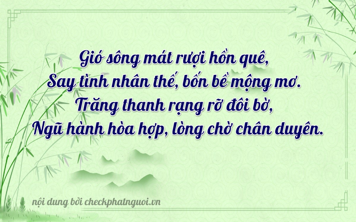 Bài thơ ý nghĩa cho <b>biển số 73A-22654</b> tại website checkphatnguoi.vn
