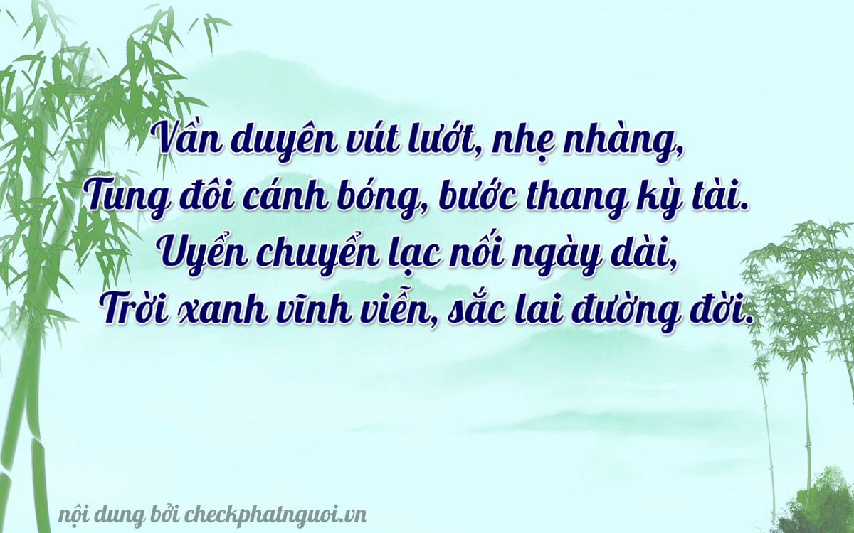 Bài thơ ý nghĩa cho <b>biển số 73A-23868</b> tại website checkphatnguoi.vn