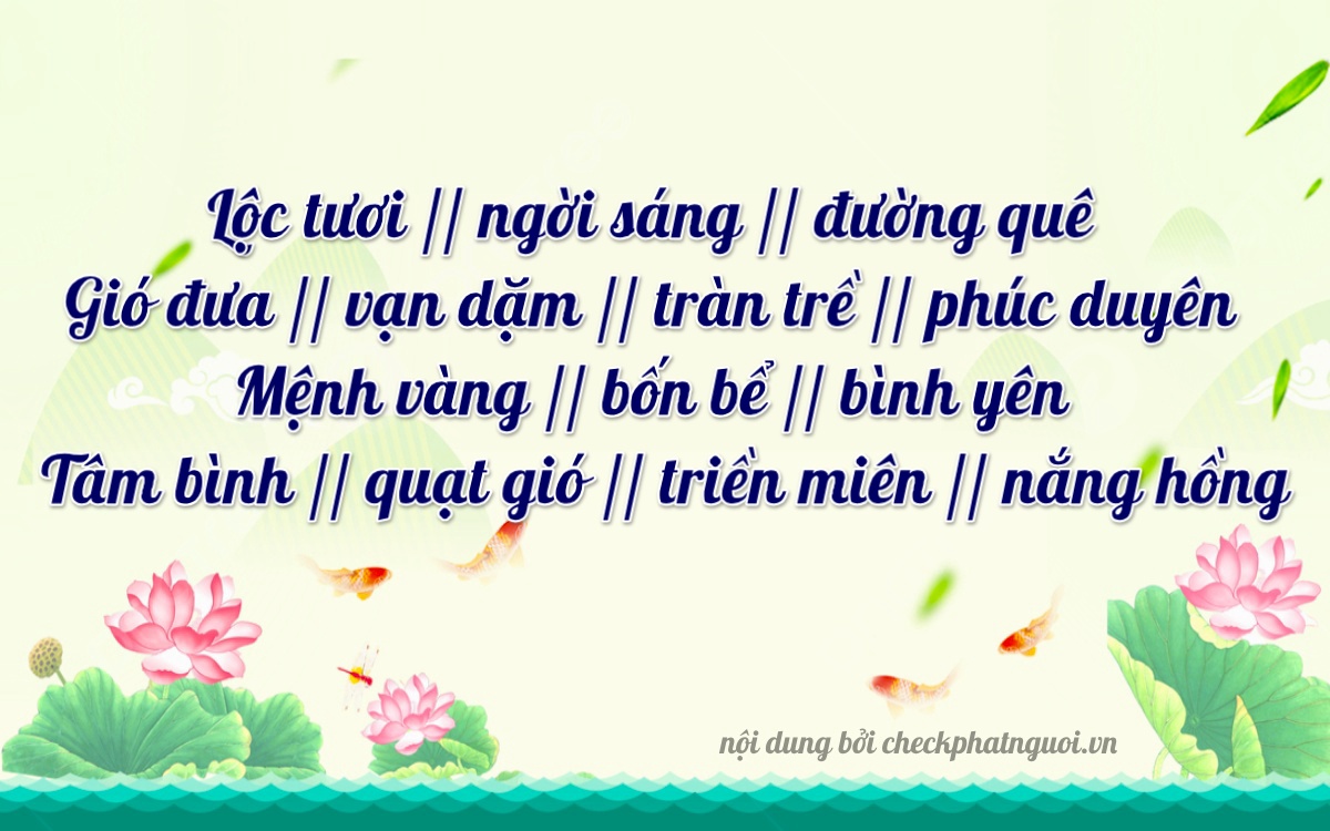 Bài thơ ý nghĩa cho <b>biển số 73A-27728</b> tại website checkphatnguoi.vn