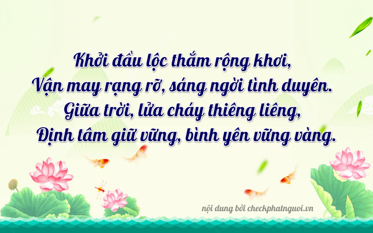 Bài thơ ý nghĩa cho <b>biển số 73A-30371</b> tại website checkphatnguoi.vn