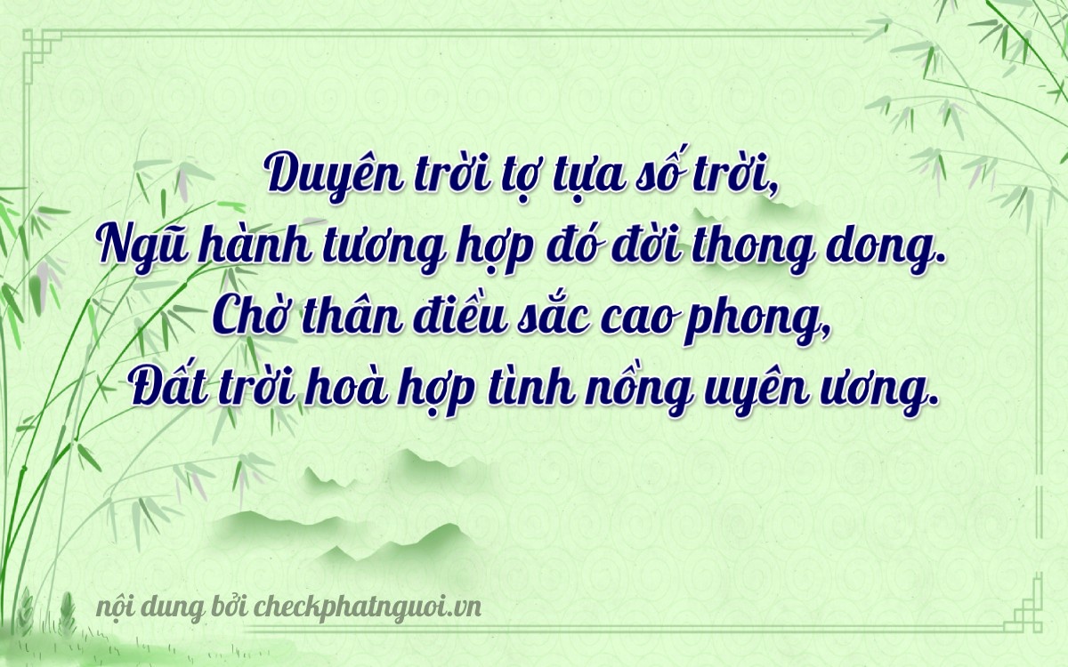 Bài thơ ý nghĩa cho <b>biển số 73A-30653</b> tại website checkphatnguoi.vn