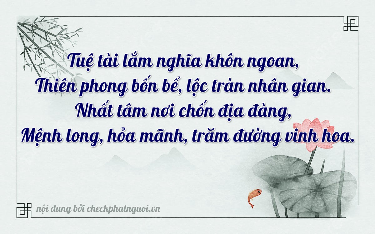 Bài thơ ý nghĩa cho <b>biển số 73A-32119</b> tại website checkphatnguoi.vn