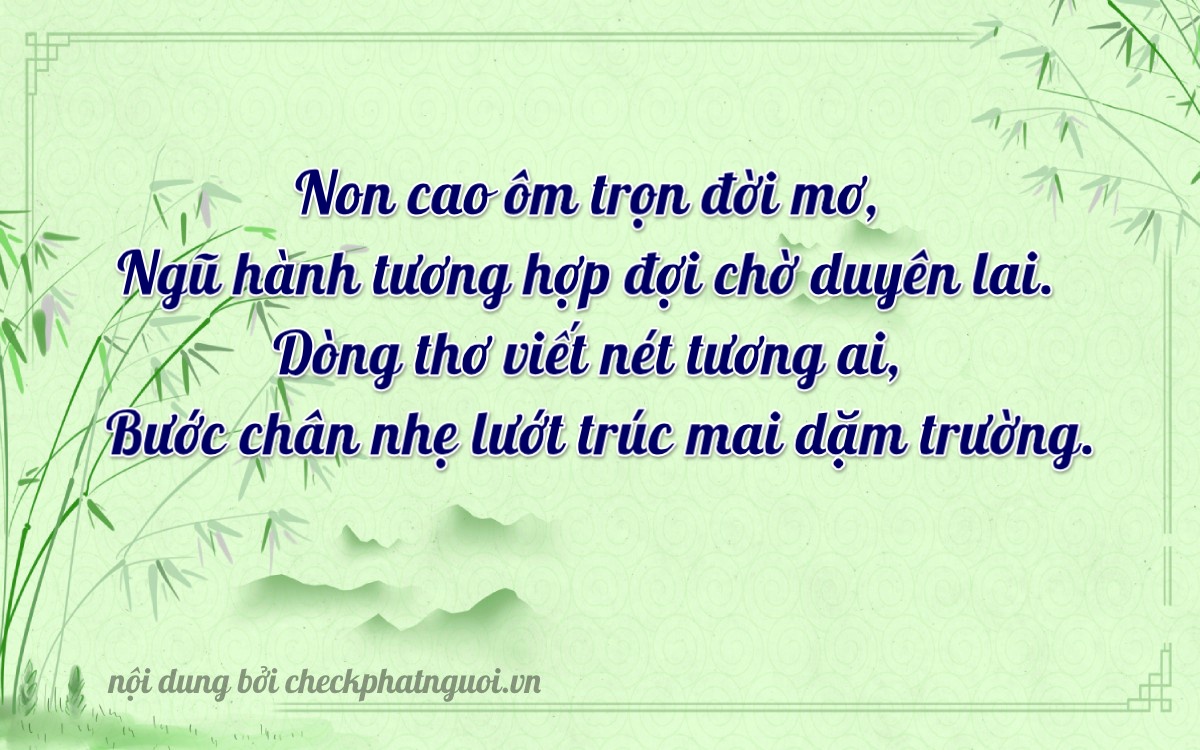 Bài thơ ý nghĩa cho <b>biển số 73A-32845</b> tại website checkphatnguoi.vn
