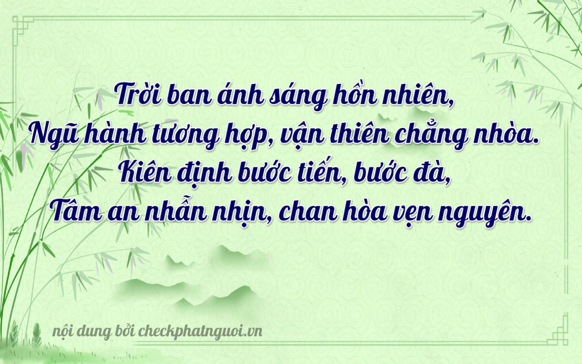 Bài thơ ý nghĩa cho <b>biển số 73A-35253</b> tại website checkphatnguoi.vn