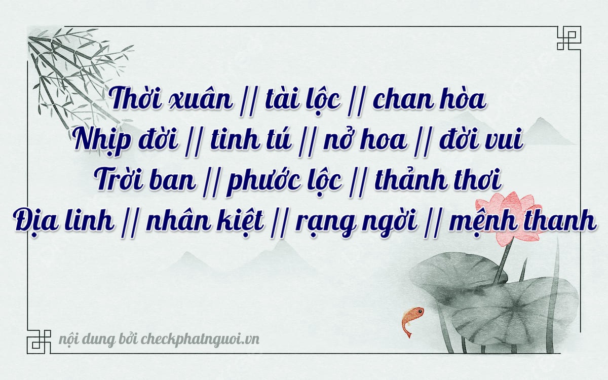 Bài thơ ý nghĩa cho <b>biển số 73AA-05433</b> tại website checkphatnguoi.vn