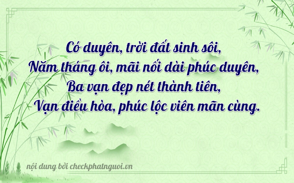 Bài thơ ý nghĩa cho <b>biển số 73C-15832</b> tại website checkphatnguoi.vn
