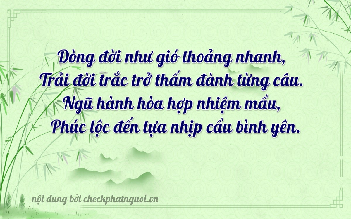 Bài thơ ý nghĩa cho <b>biển số 73C-16648</b> tại website checkphatnguoi.vn