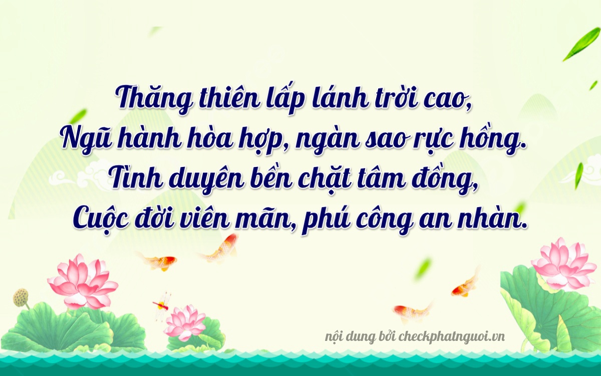 Bài thơ ý nghĩa cho <b>biển số 73F1-45581</b> tại website checkphatnguoi.vn