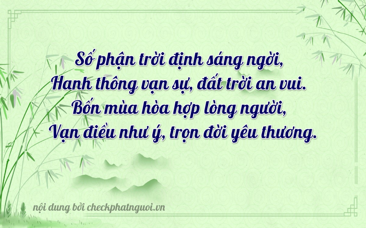 Bài thơ ý nghĩa cho <b>biển số 73G1-30559</b> tại website checkphatnguoi.vn