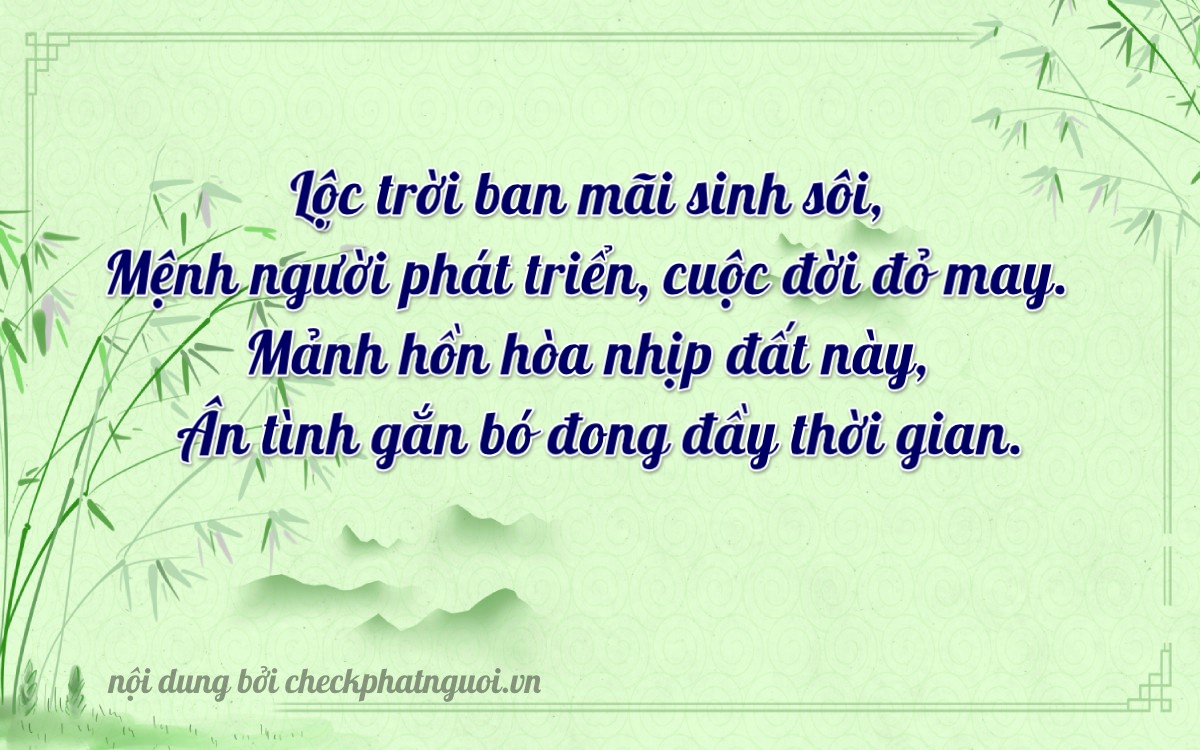 Bài thơ ý nghĩa cho <b>biển số 73K-20682</b> tại website checkphatnguoi.vn