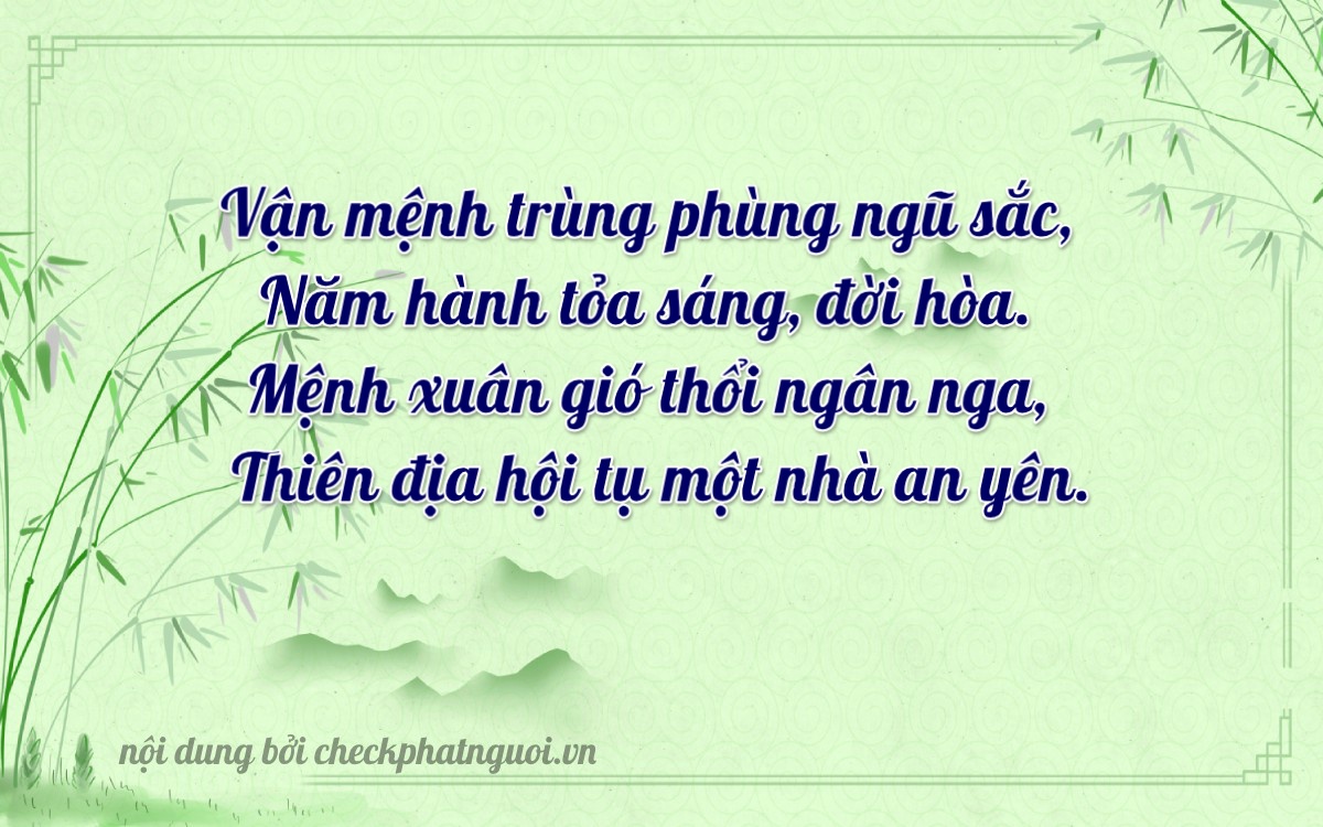 Bài thơ ý nghĩa cho <b>biển số 74A-00538</b> tại website checkphatnguoi.vn