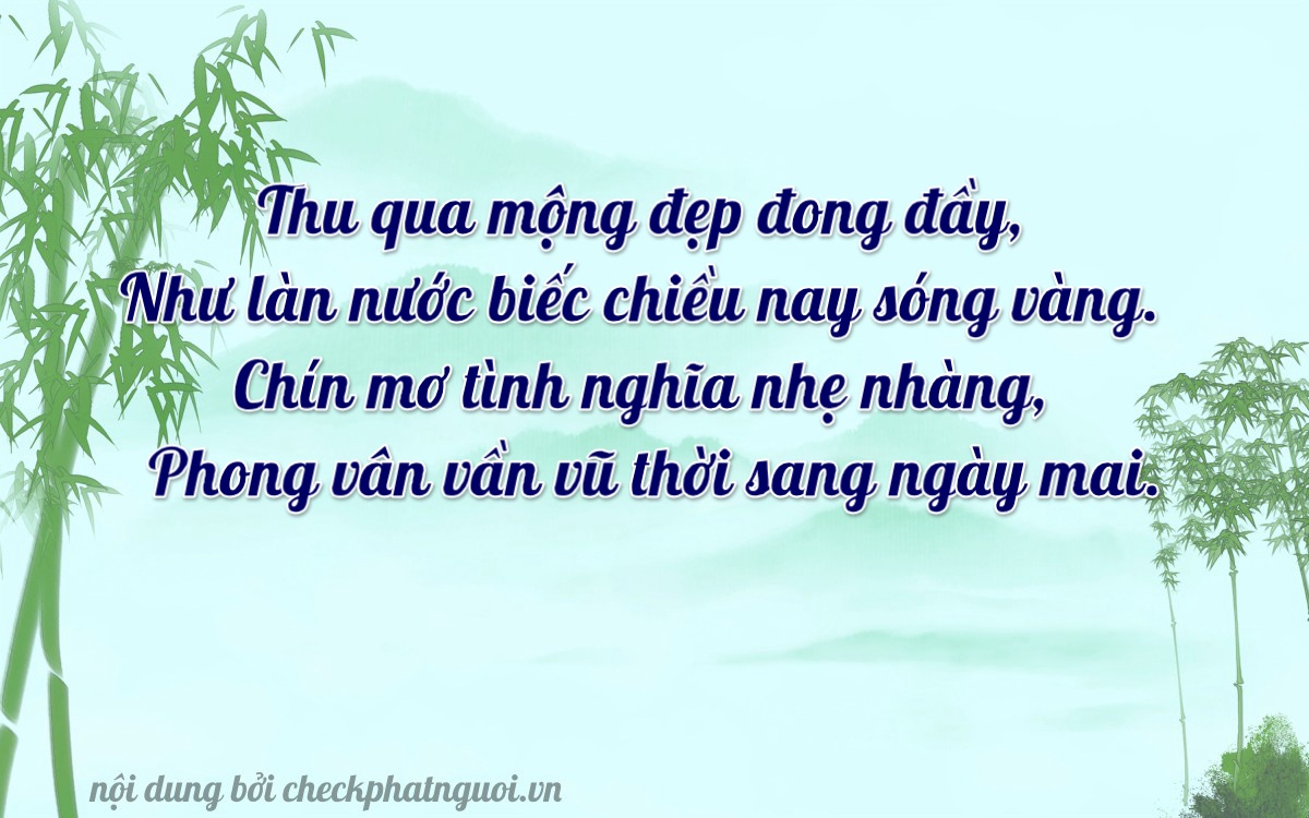 Bài thơ ý nghĩa cho <b>biển số 74A-02379</b> tại website checkphatnguoi.vn