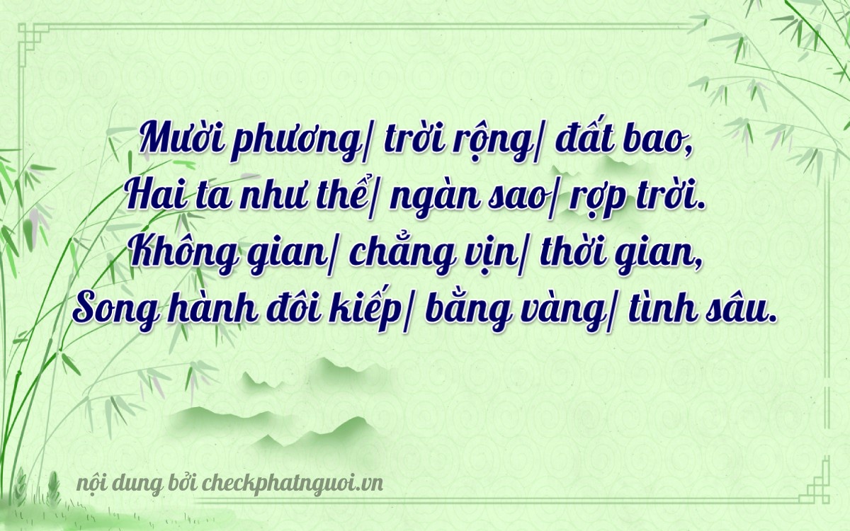 Bài thơ ý nghĩa cho <b>biển số 74A-10227</b> tại website checkphatnguoi.vn