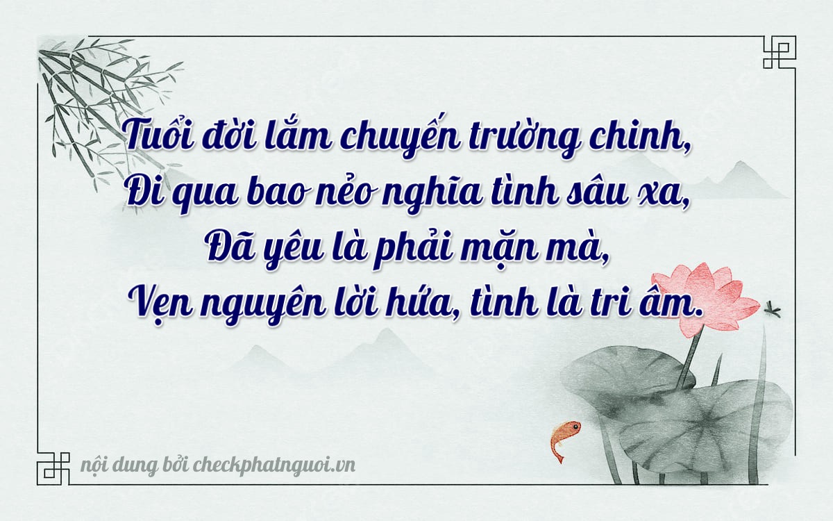Bài thơ ý nghĩa cho <b>biển số 74A-22423</b> tại website checkphatnguoi.vn