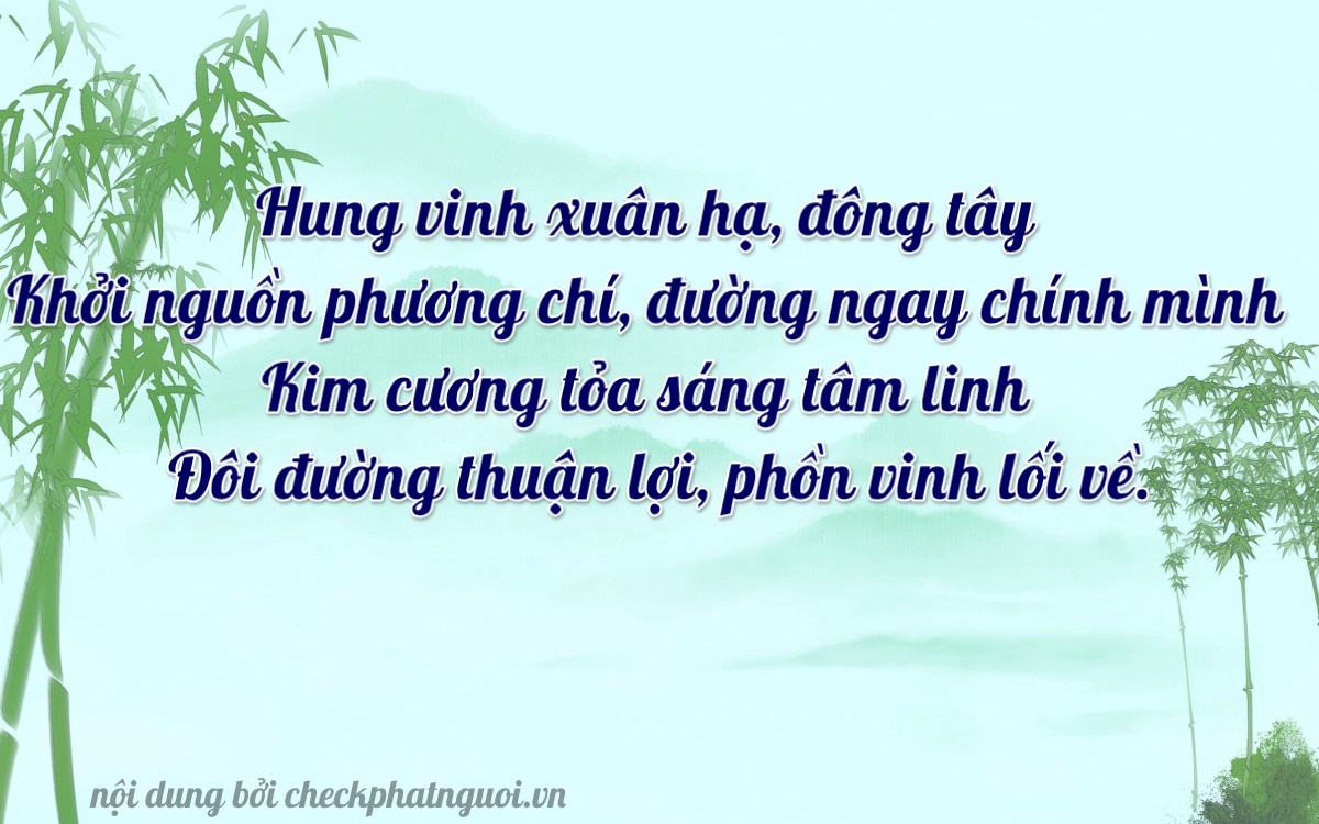 Bài thơ ý nghĩa cho <b>biển số 74A-24324</b> tại website checkphatnguoi.vn