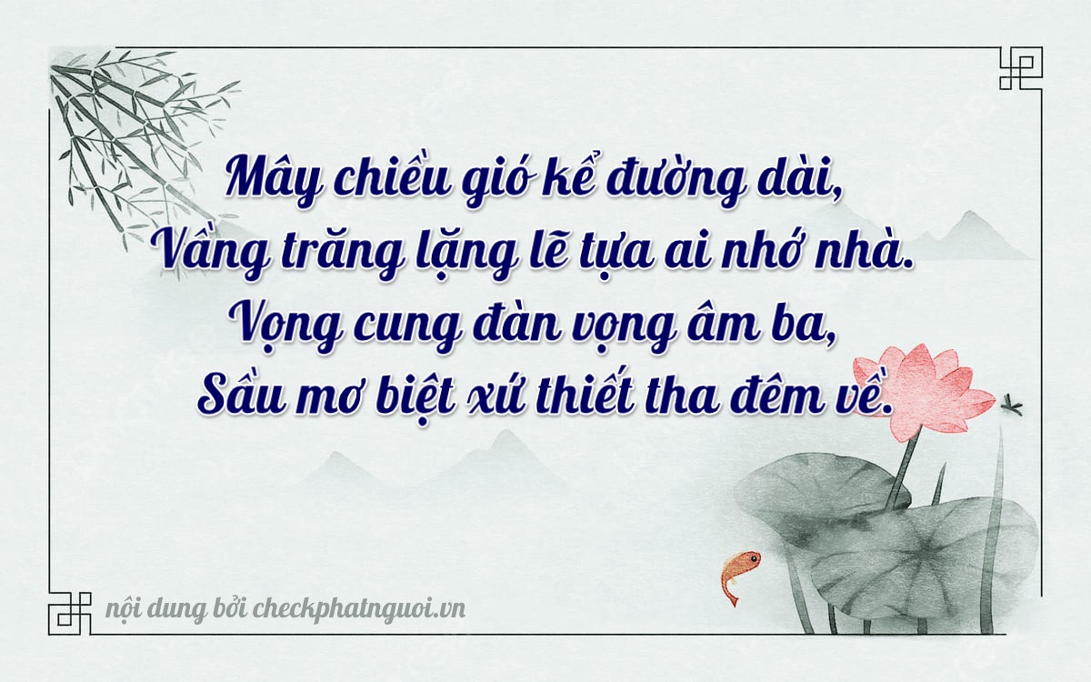 Bài thơ ý nghĩa cho <b>biển số 74A-25329</b> tại website checkphatnguoi.vn