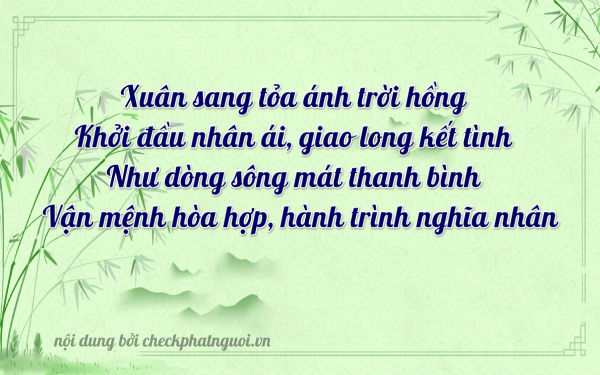 Bài thơ ý nghĩa cho <b>biển số 74A-25657</b> tại website checkphatnguoi.vn