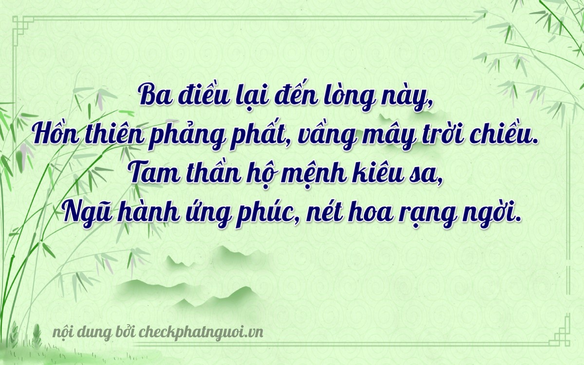 Bài thơ ý nghĩa cho <b>biển số 74A-33357</b> tại website checkphatnguoi.vn