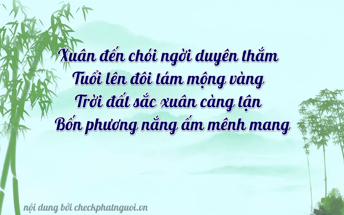 Bài thơ ý nghĩa cho <b>biển số 74AF-02046</b> tại website checkphatnguoi.vn