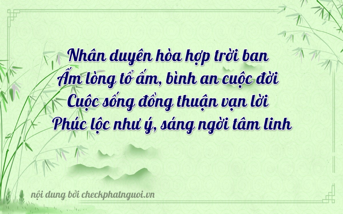 Bài thơ ý nghĩa cho <b>biển số 74C-04065</b> tại website checkphatnguoi.vn