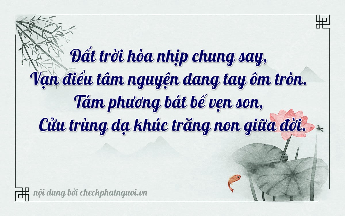 Bài thơ ý nghĩa cho <b>biển số 74D-00891</b> tại website checkphatnguoi.vn