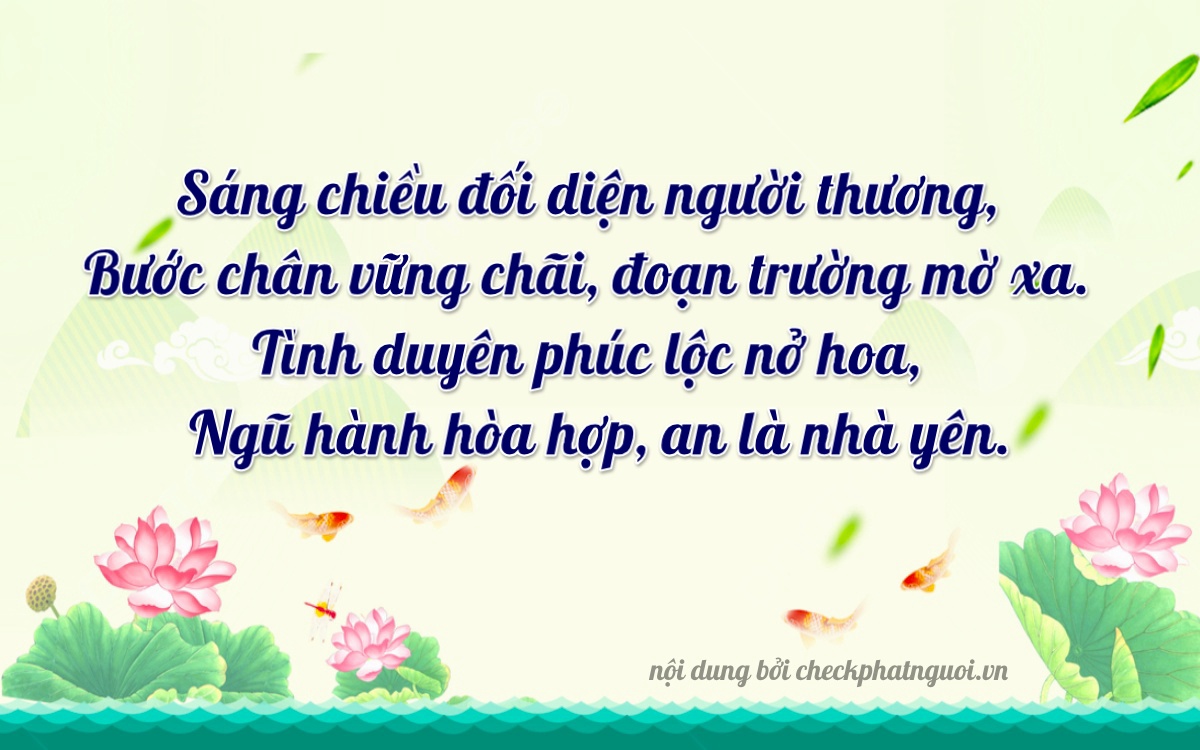 Bài thơ ý nghĩa cho <b>biển số 74E-00592</b> tại website checkphatnguoi.vn