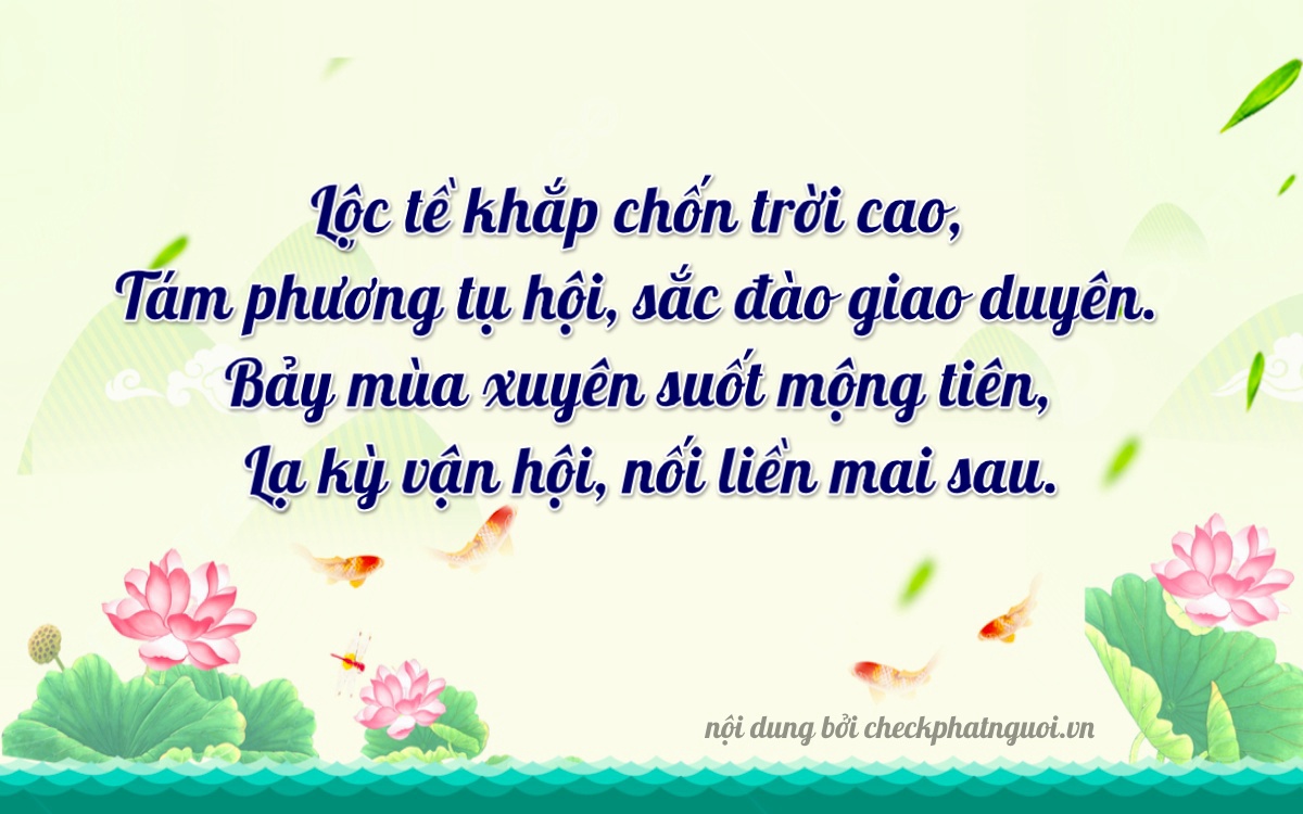 Bài thơ ý nghĩa cho <b>biển số 74F1-24887</b> tại website checkphatnguoi.vn