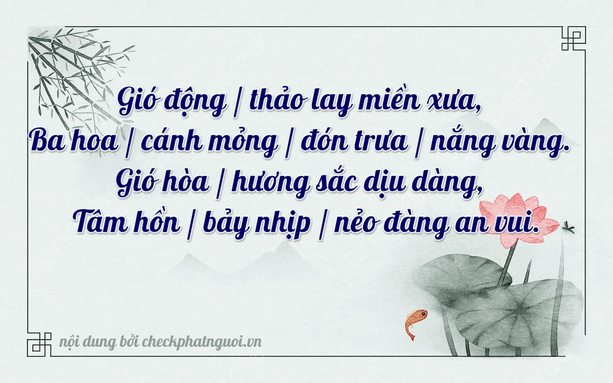 Bài thơ ý nghĩa cho <b>biển số 75A-00307</b> tại website checkphatnguoi.vn