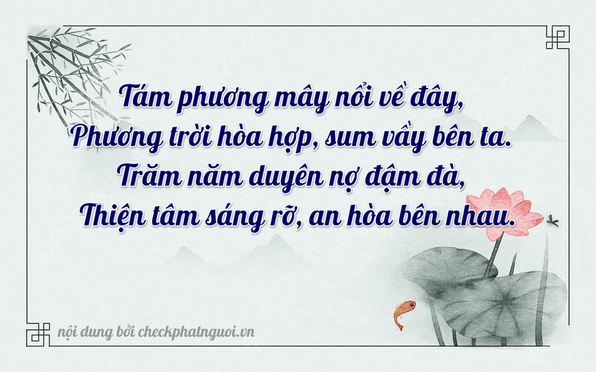 Bài thơ ý nghĩa cho <b>biển số 75A-07108</b> tại website checkphatnguoi.vn