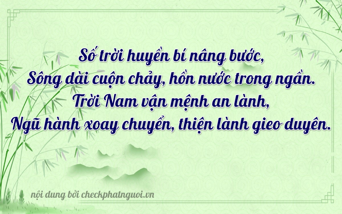 Bài thơ ý nghĩa cho <b>biển số 75A-09857</b> tại website checkphatnguoi.vn