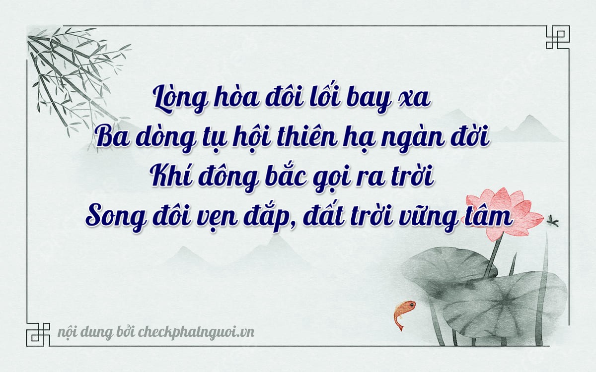Bài thơ ý nghĩa cho <b>biển số 75A-10372</b> tại website checkphatnguoi.vn
