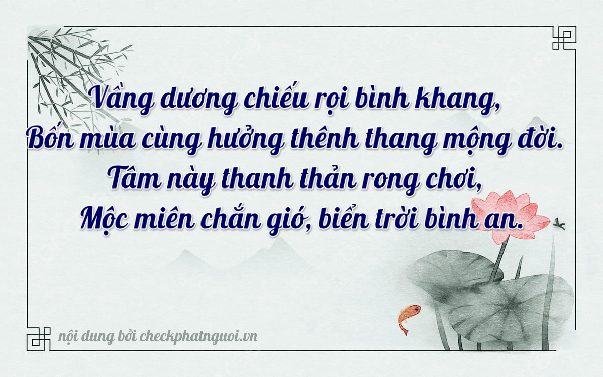 Bài thơ ý nghĩa cho <b>biển số 75A-10774</b> tại website checkphatnguoi.vn