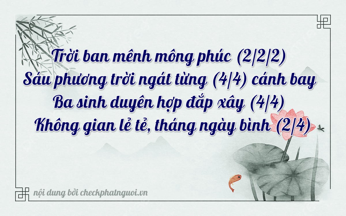 Bài thơ ý nghĩa cho <b>biển số 75A-23360</b> tại website checkphatnguoi.vn