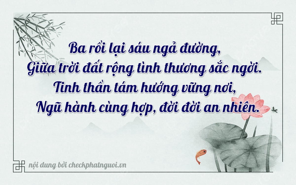 Bài thơ ý nghĩa cho <b>biển số 75A-26936</b> tại website checkphatnguoi.vn