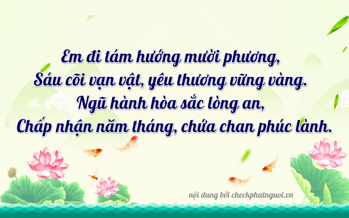 Bài thơ ý nghĩa cho <b>biển số 75A-28653</b> tại website checkphatnguoi.vn