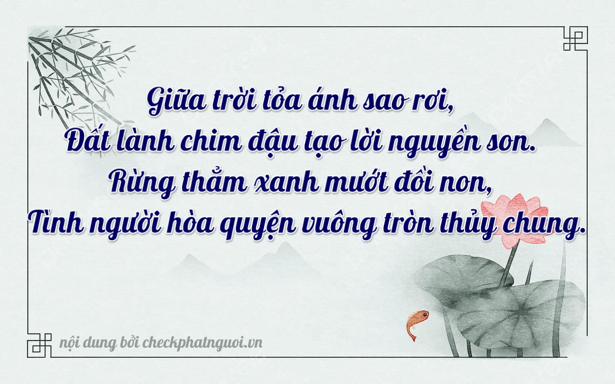Bài thơ ý nghĩa cho <b>biển số 75A-28874</b> tại website checkphatnguoi.vn
