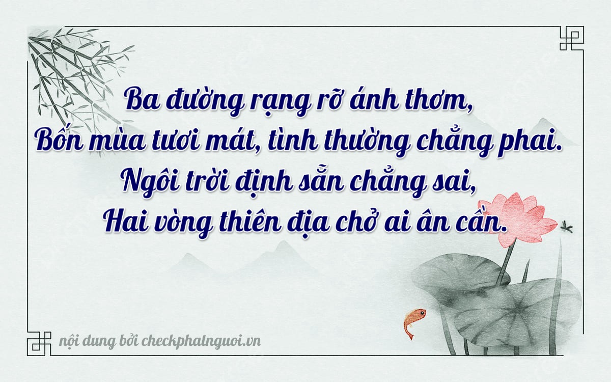 Bài thơ ý nghĩa cho <b>biển số 75A-32402</b> tại website checkphatnguoi.vn
