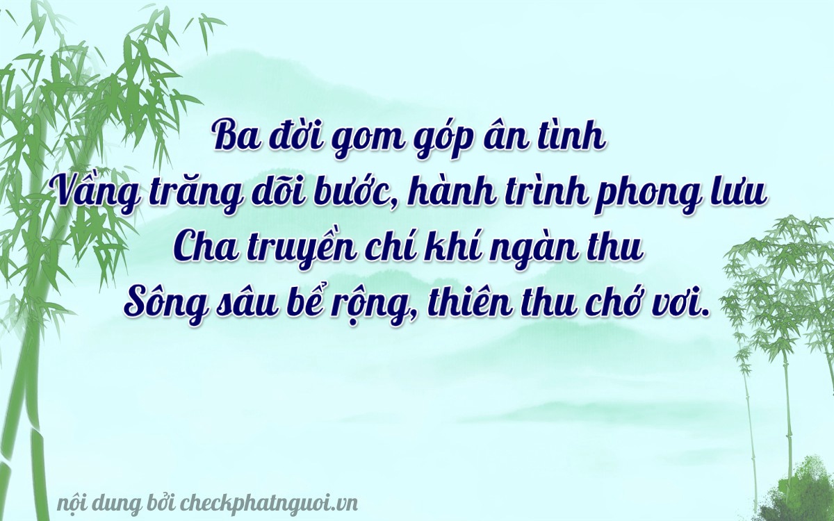 Bài thơ ý nghĩa cho <b>biển số 75A-33983</b> tại website checkphatnguoi.vn