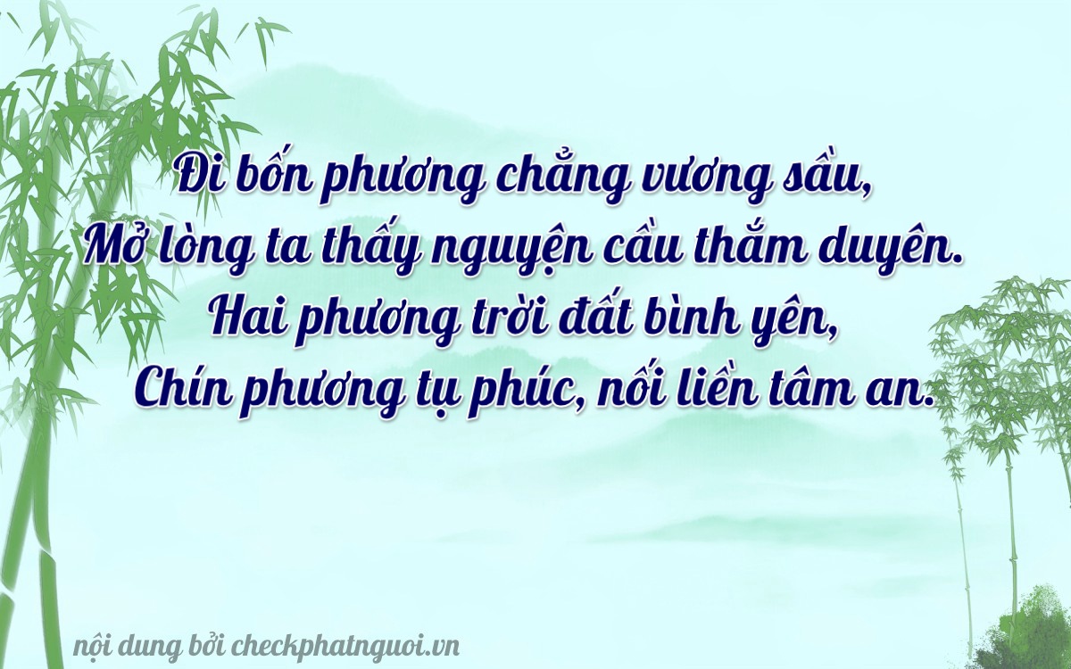Bài thơ ý nghĩa cho <b>biển số 75A-34029</b> tại website checkphatnguoi.vn